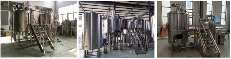 Cassman 1000L SUS304 2 Vessels Brewhouse System for Beer Brewery Plant