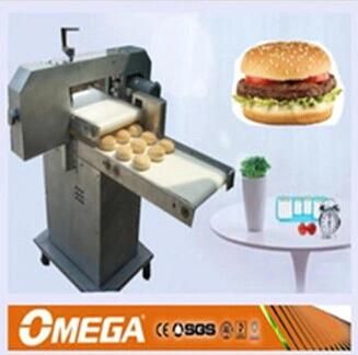 Automatic Hamburger Bun Slicer Burger Bread Cutting Slicing Machine