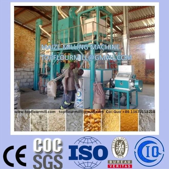 Low Cost 300kg Per Hour Corn Flour Mill