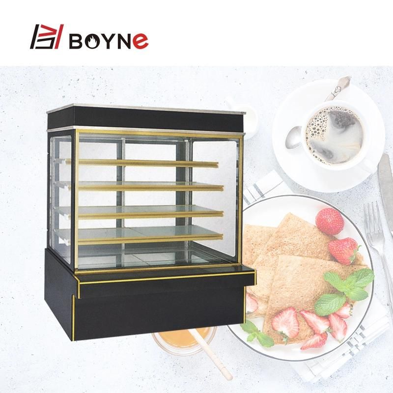 Commercial Fan Cooling Five Layer Vertical Bakery Cake Display Showcase