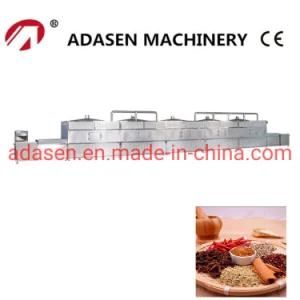 Professional Automatic Powdered Condiments Microwave Drying and Sterilizing Machine