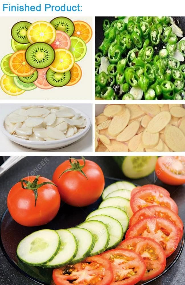 High Efficient Fruit Slicer Machine Vegetable Slicer Machine
