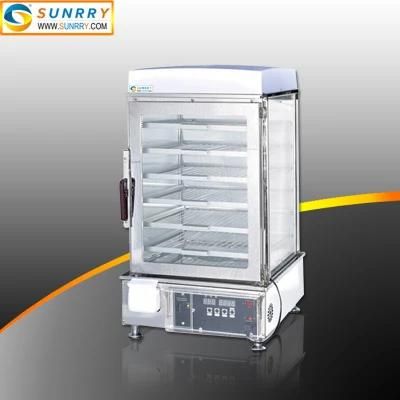 Hot Food Churros Display Patty Warmer with Boil Dry Protection.