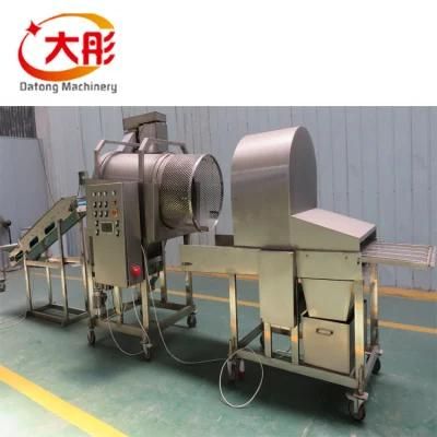 Automatic Chicken Nuggets Preduster Flouring Machine Burger Meat Pie Fish Nuggets ...