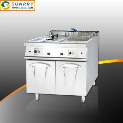 Commercial Equipment Machine 2 Tank Deep Gas Fryers