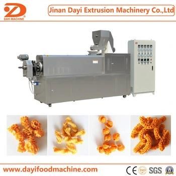 New Automatic Fried Corn Bugle Snacks Production Line Crispy Chips Machine