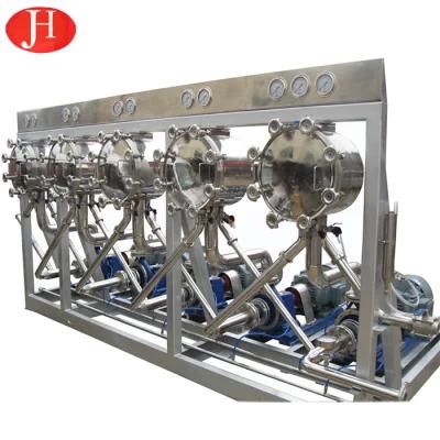 Potato Starch Milk Dehydrator Machine Customized Hydrocyclone Potato Starch Processing ...