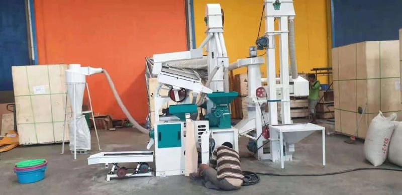 15tpd Small Combined Rice Milling Machine Output600-800kg/H