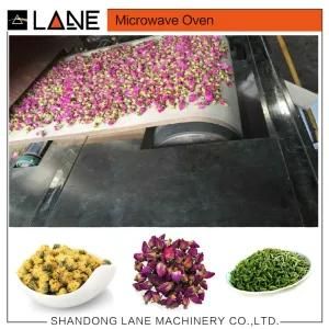 Tunnel Type Industrial Microwave Dried Tangerine or Orange Peel Dryer Machine