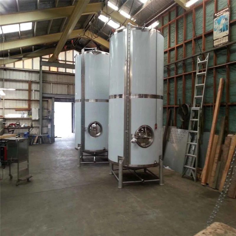 Stainless Fermentation Holding Buffer Heating Cooling Polished Bucket