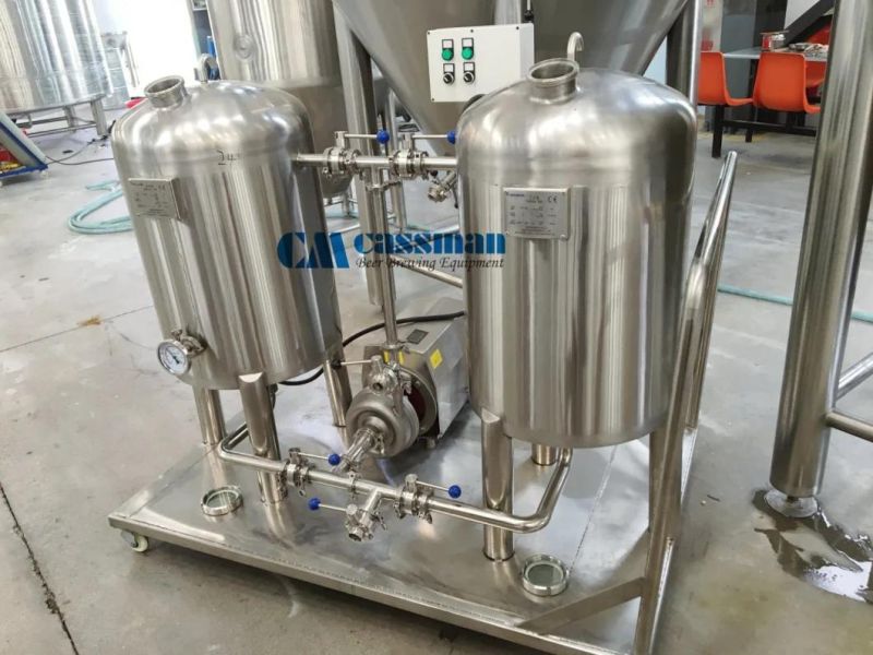 Cassman 1000L 3 Vessels SUS304 Brewery Lauter Tun with False Bottom