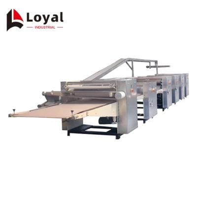 Top Quality Automatic Biscuit Making Machine Hard and Soft Bisuit Cookies Production Lline ...