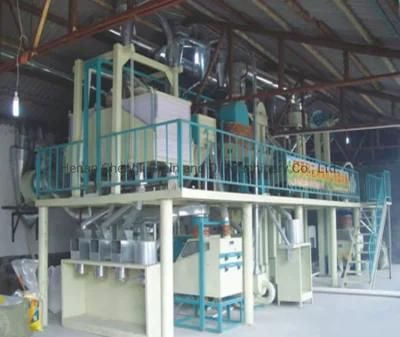 Corn Flour Mill in West Africa for 50ton Per Day Capacity