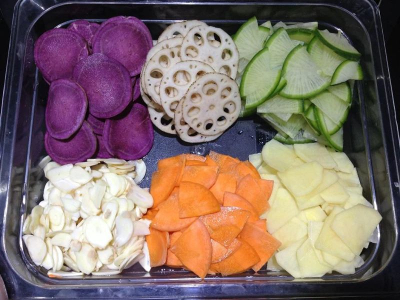 China Potato, Letture, Banana, Radish, Vegetables Slicing Cutter Machine