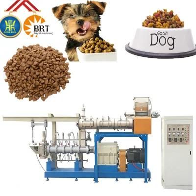 Big Capacity Twin Screw Snacks Pet Dog Food Processing Machine Automatic Pets Food Machine