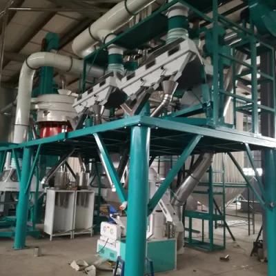 Automatic Running Eruopean Standard 100t/24h Wheat Flour Milling Line in Nigeria