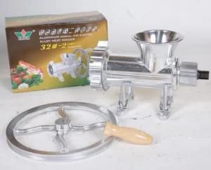 Cast Iron Handle Operating Meat Mincer/Meat Grinder