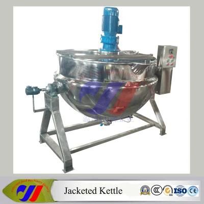 600L Automatic Tilting Rotary Steam Jacketed Cooking Pot