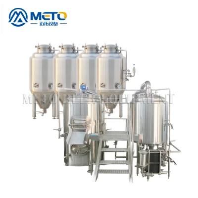 Steam Heating 300L Brewing Beer Equipment for Restaurant