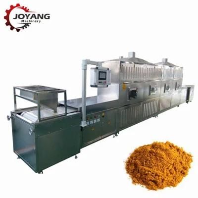 70kw CE Certification Curry Powder Microwave Sterilizing Machine