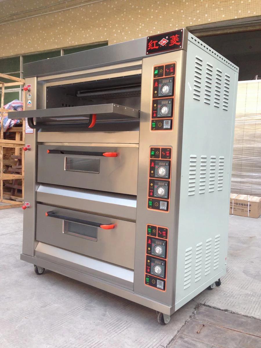 3-Deck 6-Tray Standard Electric Oven Pizza Oven (CE)