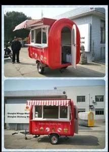 Hot Sale Big Capacity Food Vending Trailer Fast Food Trailer