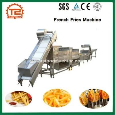 Potato French Fries Machine Automatic Frozen French Fries Machinery for Sale