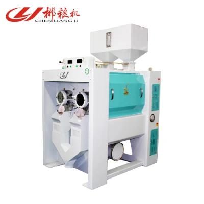 Top Quality Rice Whitening Machine Mnsw Air Blowing Double Emery Roller Rice Whitener ...