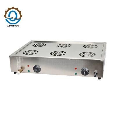 Food Steamer Bun Steamer with Alarm / Double Temperature Controls 6 Grids Bun Steamer