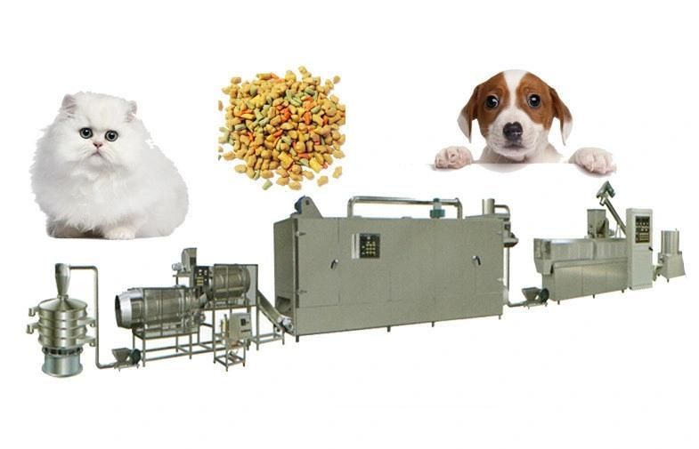 Automatic of High Quality Extruded Pet Food Production Line