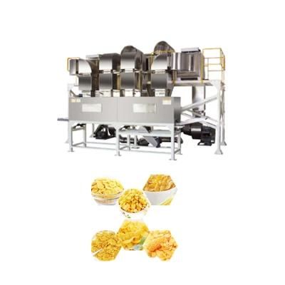 High Speed Zh135 Corn Flakes Making Machine Breakfast Cereal Processing Line