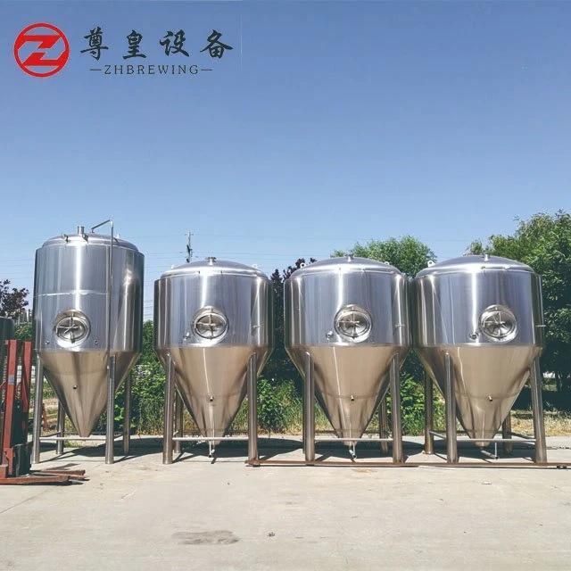 Beer Fermenting Machine SUS 304 Fermentation Tank 500L 1000L for Brewery