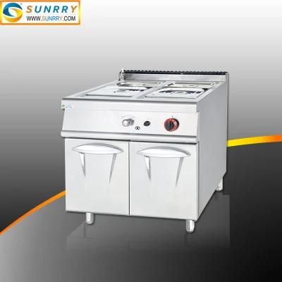 Commercial Bain Marie Restaurant Equipment Stove with Cabinet
