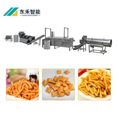 Top Quality Automatic Gas Continuous Fried Food Frying Machine Industrial Snack Food ...