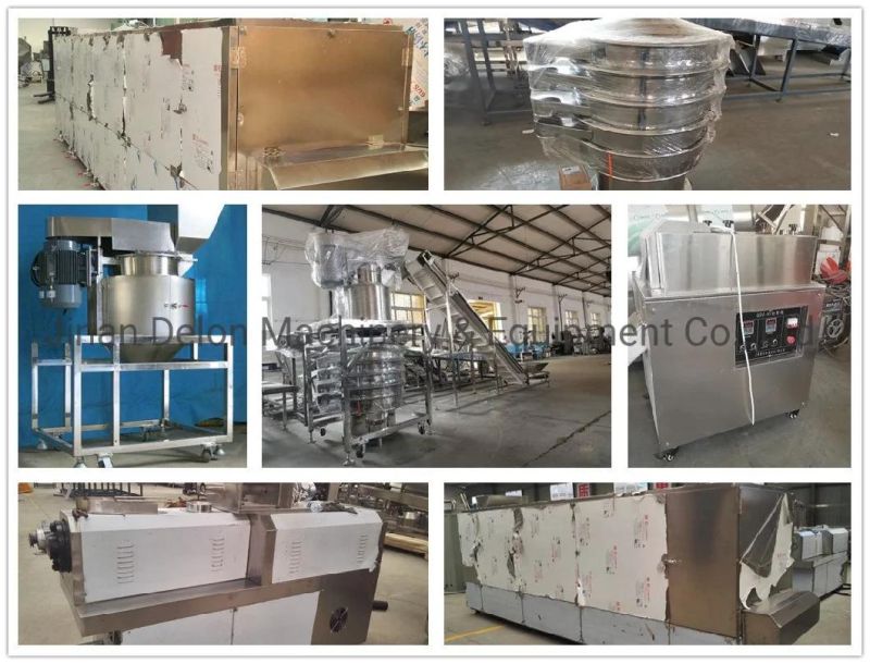 Hot Sale Bread Crumbs Making Machine Industrial Bread Crumbs Snack Food Production Line