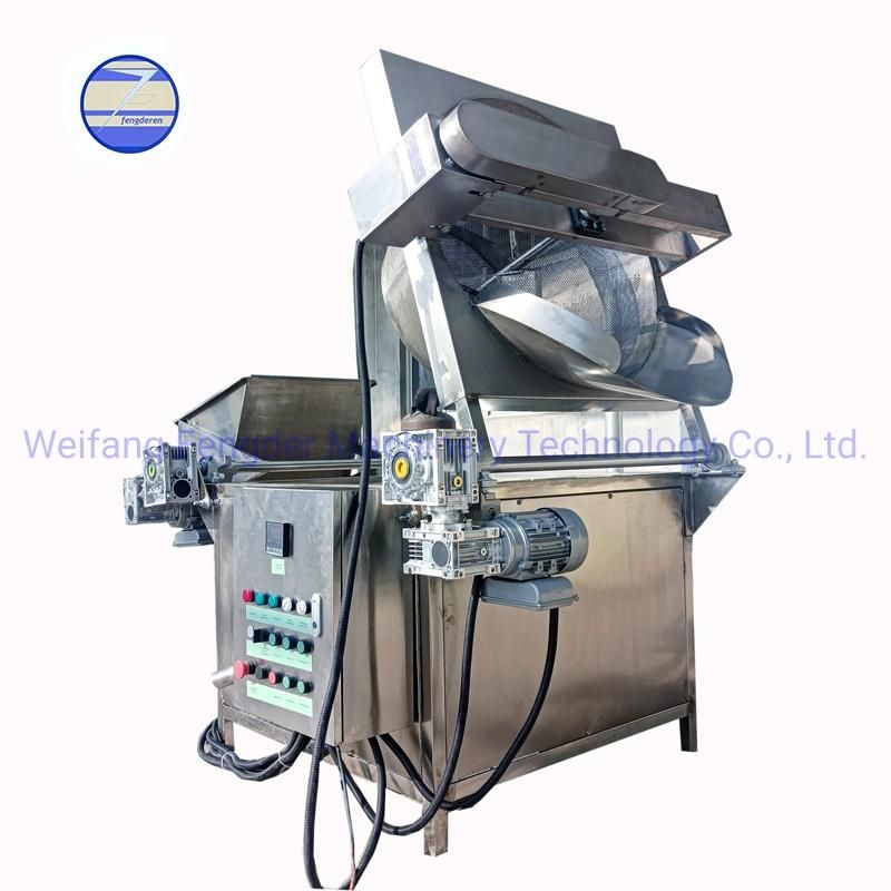 Industrial Food Frying Machine for Potato Chips/French Fries