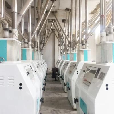 Complete Production Line Automatic Running 150t/24h Wheat Flour Milling Machine