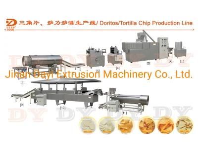 Automatic Doritos Chips Production Line Corn Chips Machinery Tortilla Process Line
