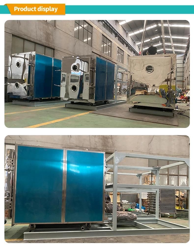 Manufacturer Laboratory Low Temperature Industrial Vertical Vacuum Freeze Dryer