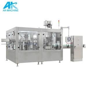 Carbonated Soda Water Glass Bottle Filling Machine Bottling Production Line in ...