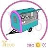 Mobile Fast Food Mobile Kitchen Hamburgers Food Van for Sale/Fried Ieam Machine Cart/Ice ...