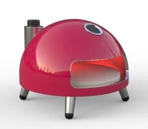 Different Diameter Hose and Regulator Included Gas Fired Pizza Oven Table Stove Pizza ...