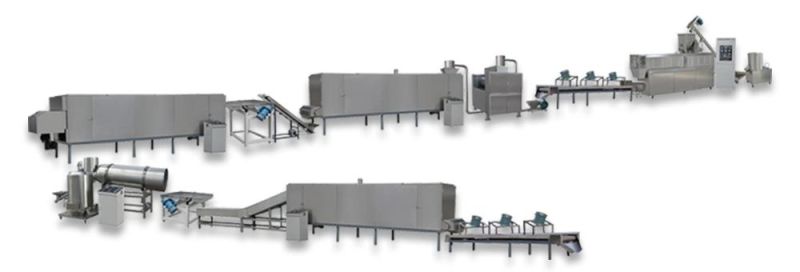 Wheat Corn Flakes Making Machine/Extruder Cereal Corn Flakes Production Plant