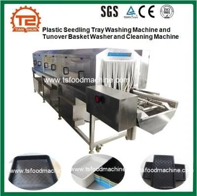 Plastic Seedling Tray Washing Machine and Tunover Basket Washer and Cleaning Machine