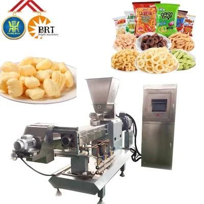 Factory Supply Puffed Corn Cereal Snack Extruding Machine Cheese Ball Food Processing