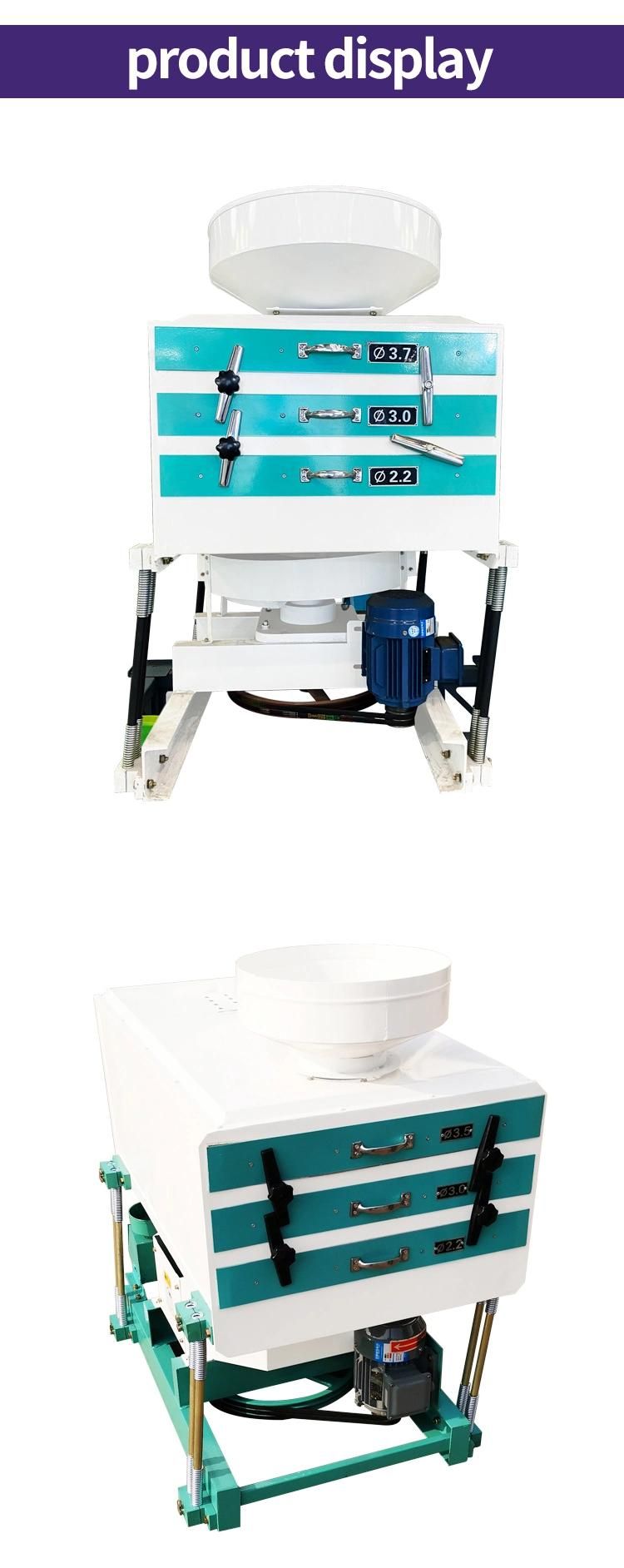 Small Capcity White Rice Grader Machine 1-200tpd
