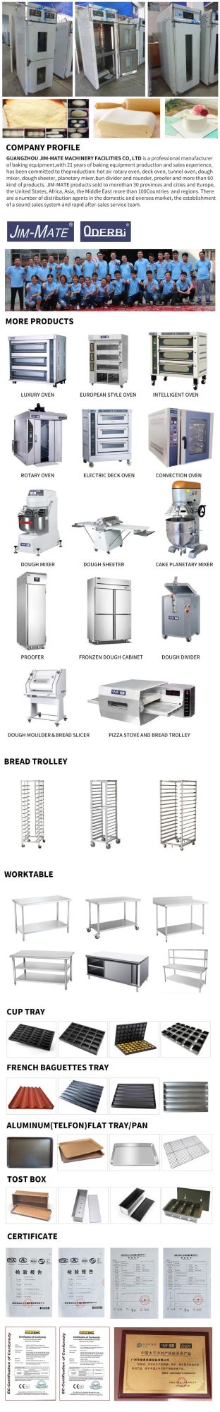 Jmf-36L2 36 Trays Commercial Double Control Freeze Cold Storage Retarder Proofer