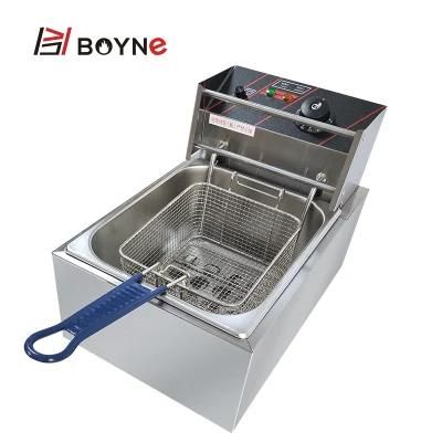 Commercial 8L Electric Single Tank Fryer