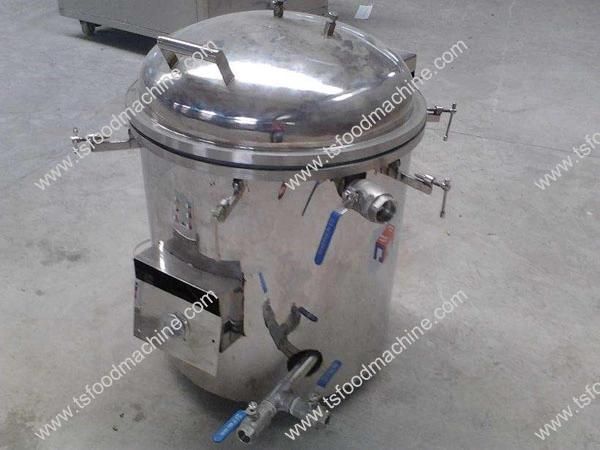 Frying Oil Cleaning Machine Snack Deep Fryer Oil Filter
