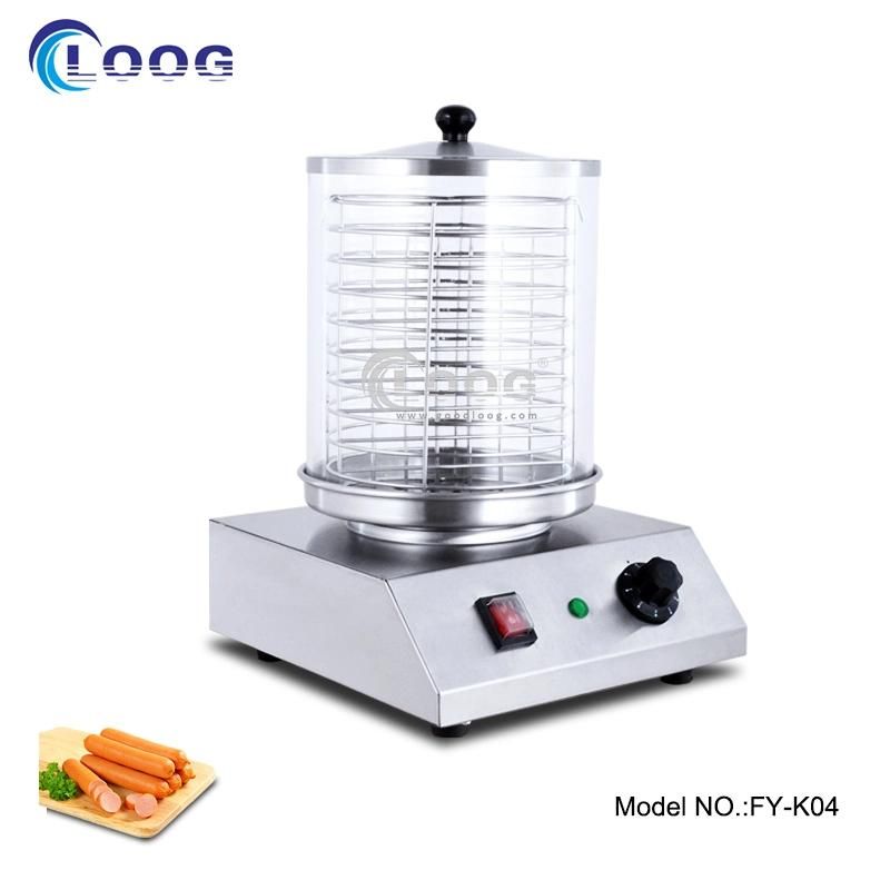 Electric Hotel Using Kitchen Equipment Sausage Making Machine Snack Machine Stainless Steel Hotdog Maker Roller Grill